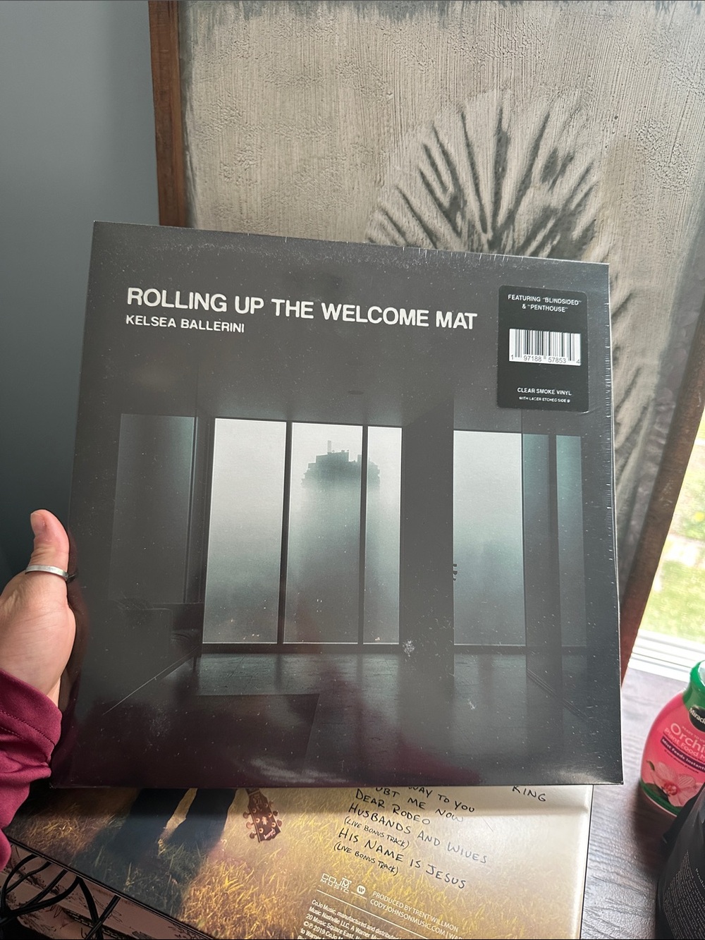Kelsea Ballerini rolling up the welcome mat vinyl